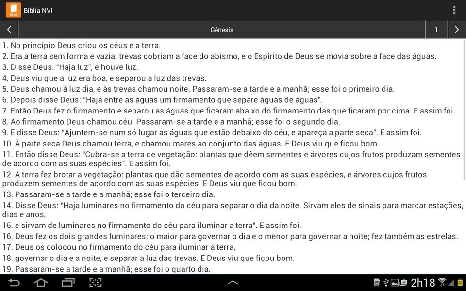 NIV Bible (Portuguese) - Preview 1