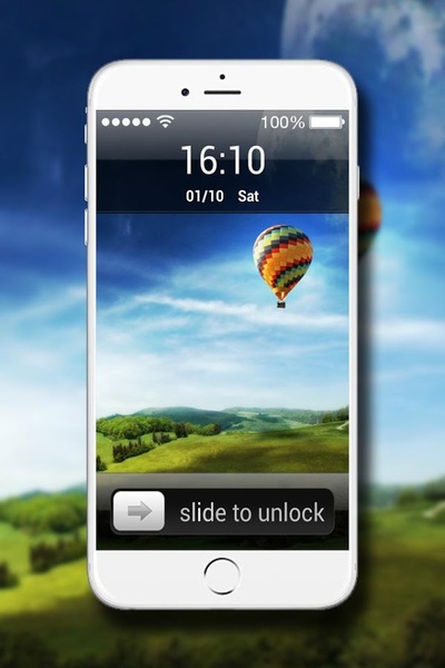 Phone Lock Screen - OS8 Style - Preview 4