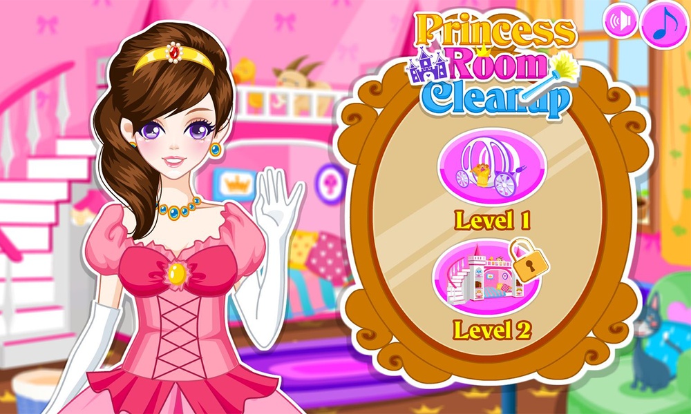 PRINCESS ROOM CLEANING - Play Online for Free!