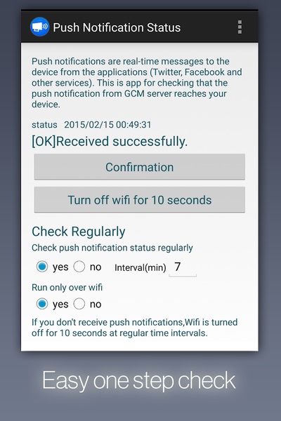 Push Notification Status - Preview 2
