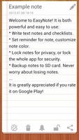 Bloc EasyNote Notepad for Android 2