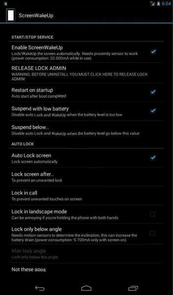 ScreenWakeUp - Preview 1