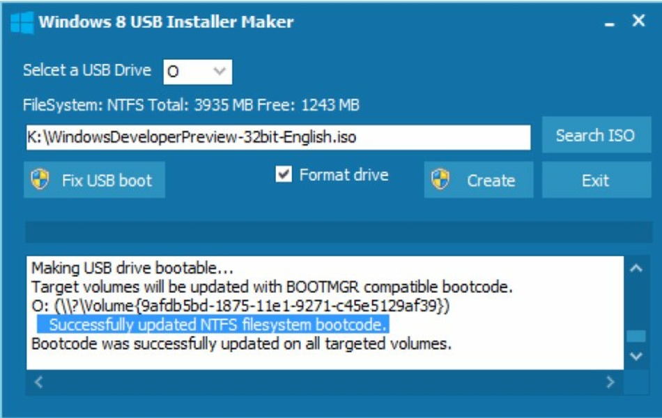 lektie mesterværk Udøve sport Windows 8 USB Installer Maker for Windows - Download it from Uptodown for  free