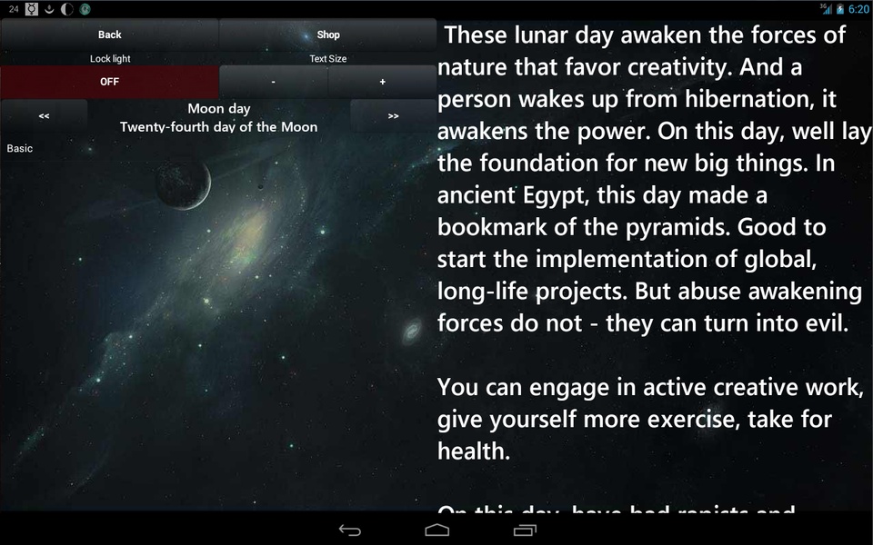 Lunar Calendar Lite - Preview 6