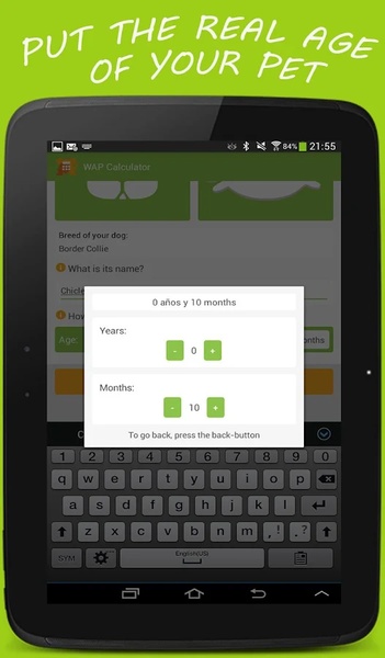 WAP Calculator - Preview 2