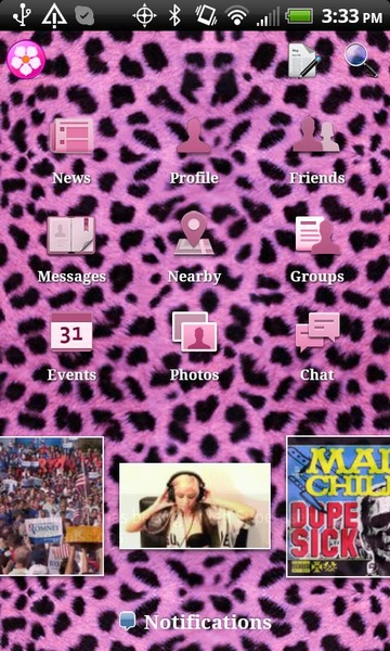 Pink Cheetah Theme - Preview 7