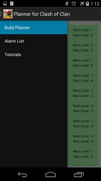 Planner for Clash of Clans - Preview 2