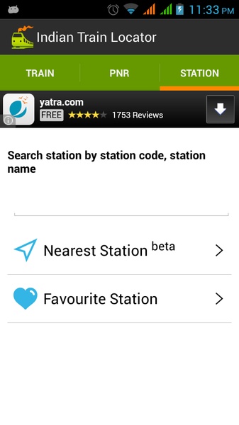 Indian Train Locator - Preview 3