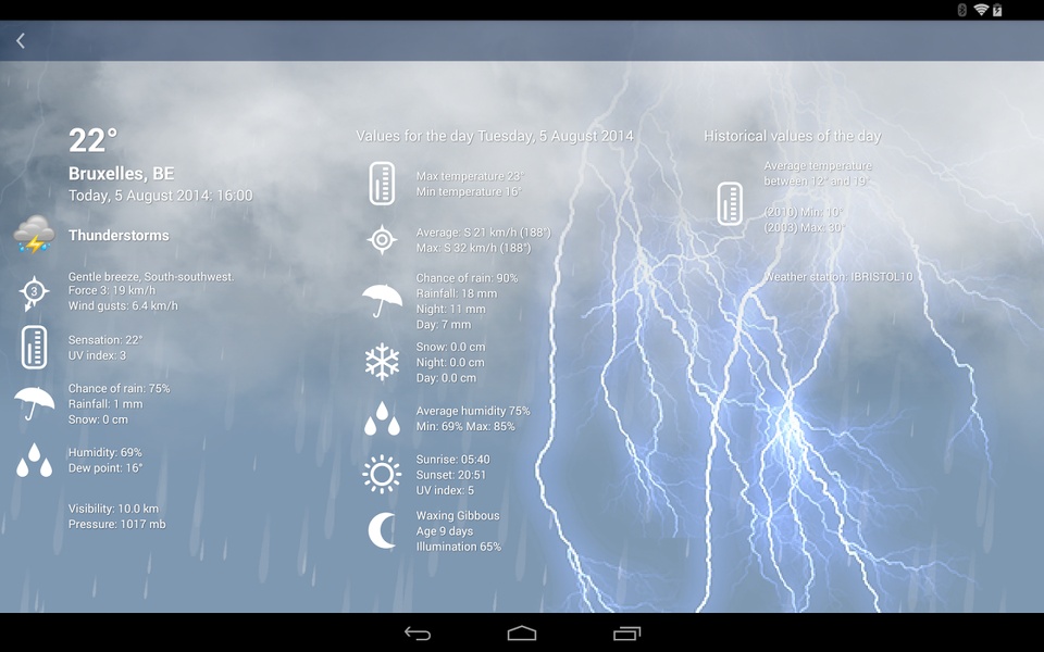 Weather XL - Preview 3