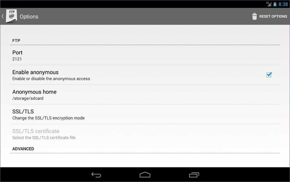 FTPDroid - Preview 13
