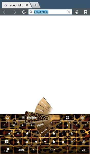 GO Keyboard Cheetah Keyboard Theme - Preview 7