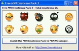 Free MSN Emoticons Pack 02 screenshot 2