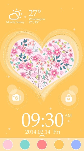 GO Locker Valentine Theme - Preview 2