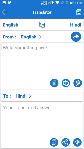 Hindi English Translator - Preview 2
