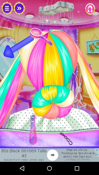 Rainbow Girl Hair Do Design - Preview 10