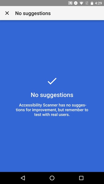 Accessibility Scanner - Preview 2