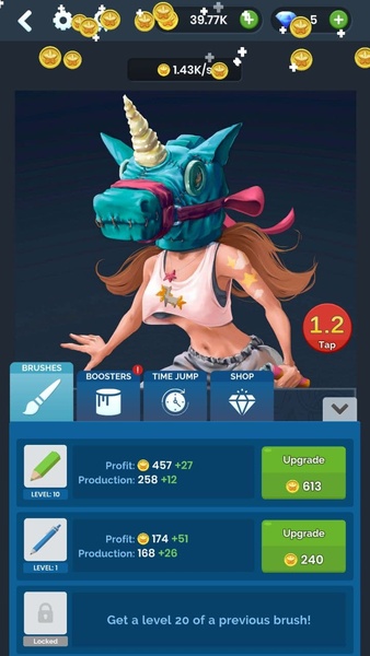 Idle Artist - Preview 4