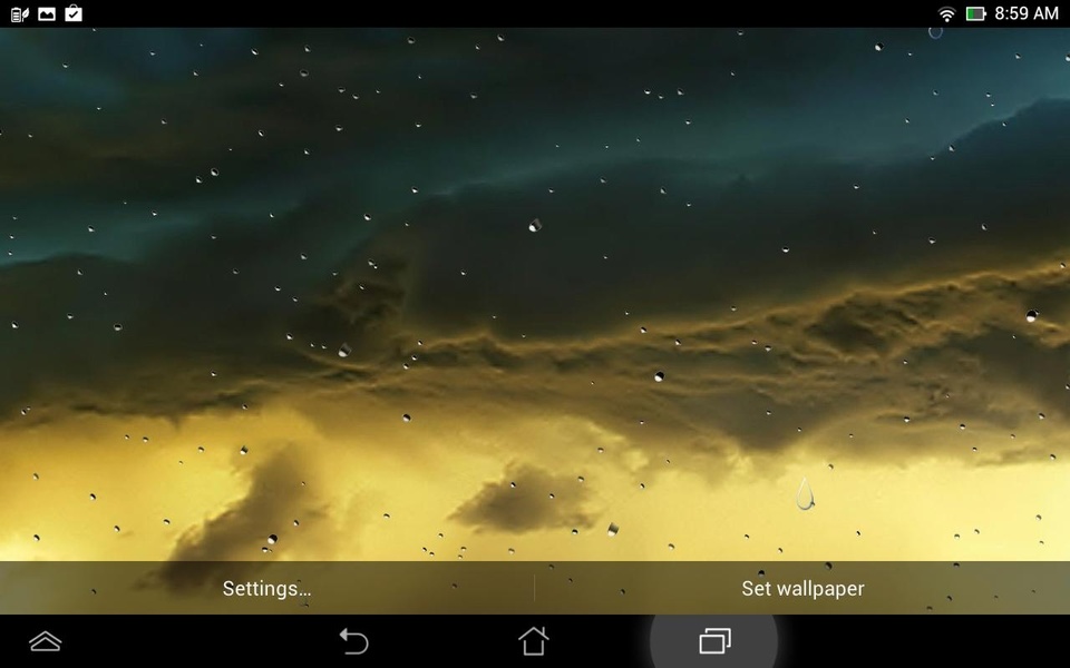 Raindrop Live Wallpaper - Preview 2