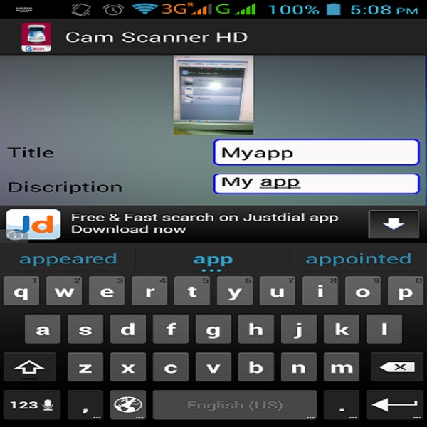 Cam Scanner HD - Preview 4