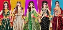 Desi Indian Bride Dressup game screenshot 1