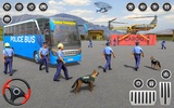 Police Bus Driving Sim: Off road Transport Duty screenshot 2
