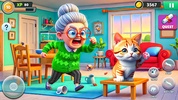 Angry Gran VS Naughty Cat Sim screenshot 1