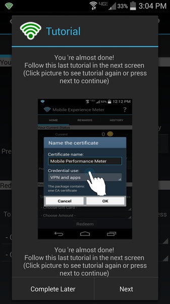 Mobile Experience Meter - Preview 1