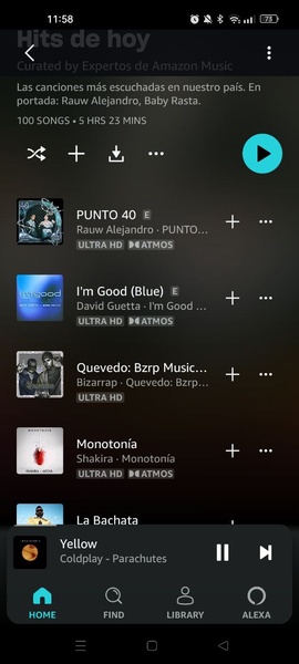 Instalar store amazon music