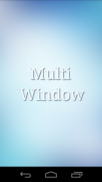 MultiWindow - Preview 3