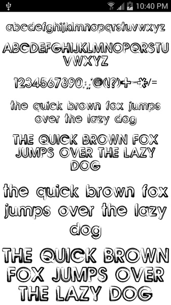 Free Fonts 50 Pack 12 - Preview 6