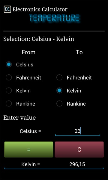 Electronics Calculator - Preview 6