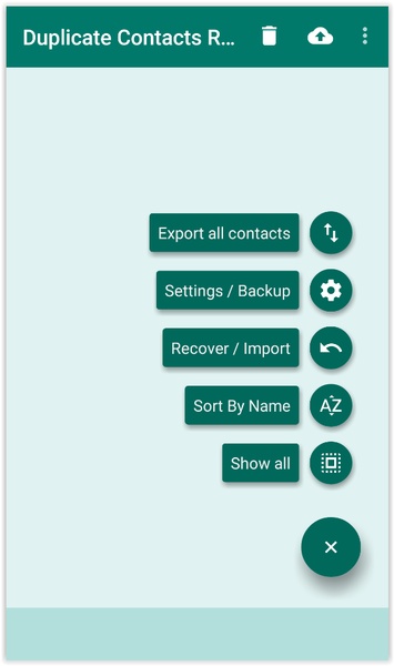 Duplicate Contacts Remover - Preview 2