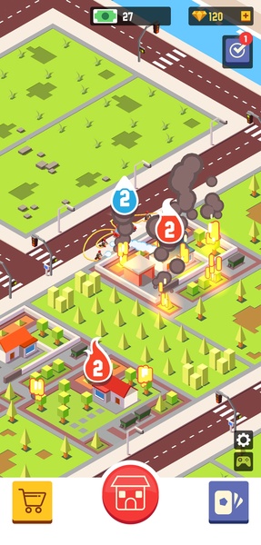 Idle Firefighter Empire Tycoon - Preview 1