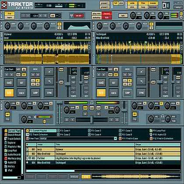 DJ mixing Software - Preview 1