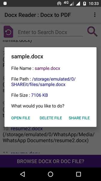 Docx Reader - Preview 8