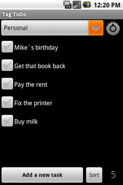 Tag To-Do - Preview 2