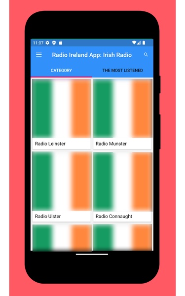 Radio Ireland: Irish Radio Stations Online FM - Radio Player App - Preview 2