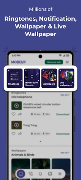 MobCup Ringtones & Wallpapers - Preview 8