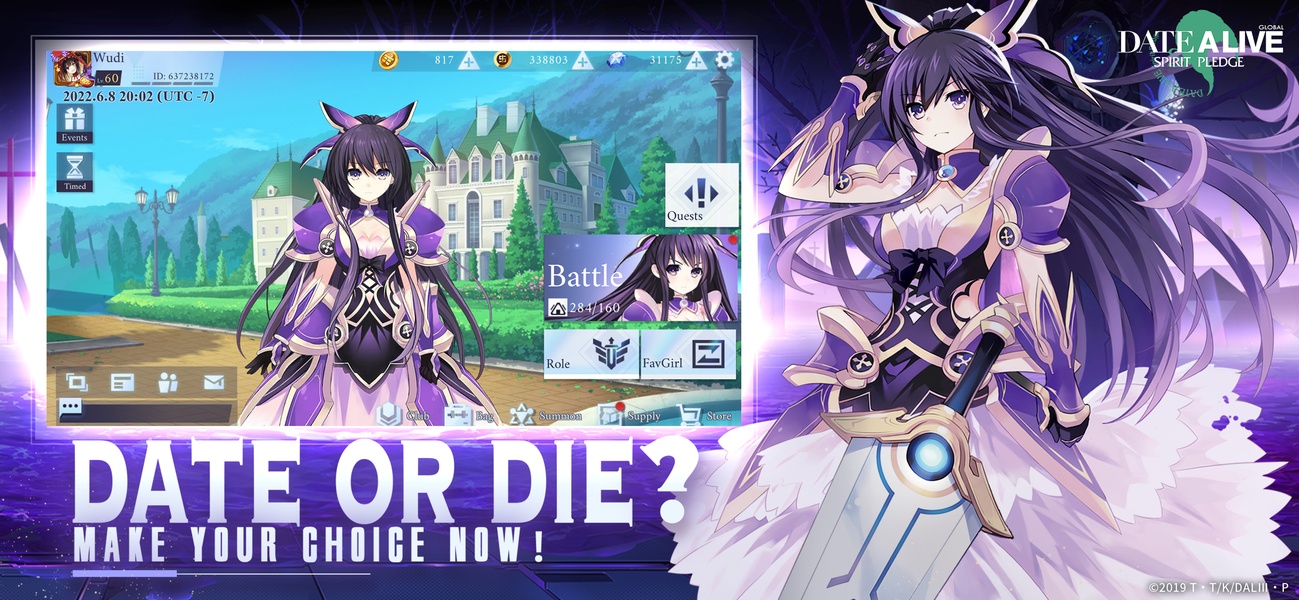 Date A Live: Spirit Pledge HD - Preview 3