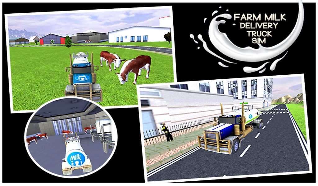 Farm Milk Delivery Truck Sim - Preview 1