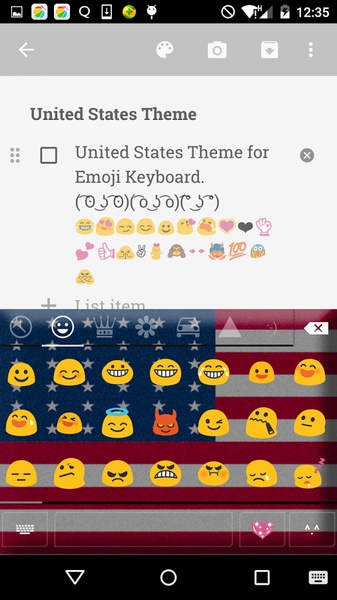 United States Emoji Keyboard - Preview 5