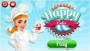 Happy Cakes Story - Games for Girls screenshot 1