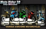Moto Rider 3D: City Mission screenshot 6