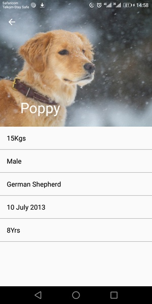 Pet Manager - Preview 2