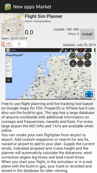 New apps Market - Preview 1
