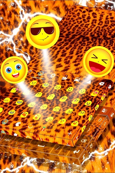 GO Keyboard Leopard Print - Preview 1