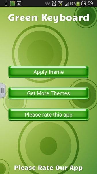 GO Keyboard Green - Preview 5