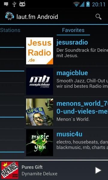 laut.fm Android - Preview 7