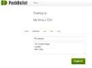 PushBullet screenshot 2