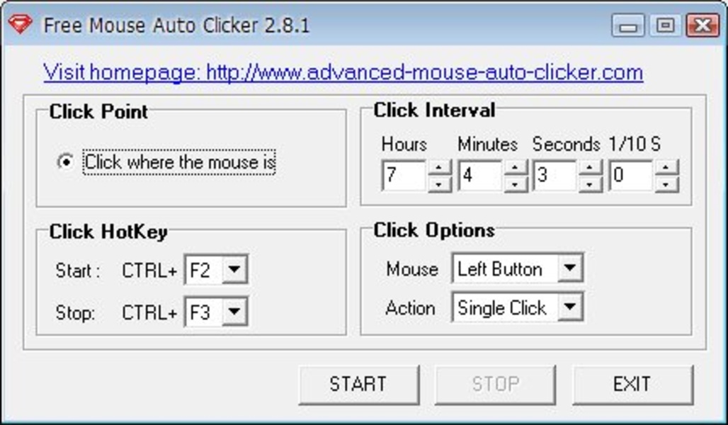 Auto Clicker for Windows - Download it from Uptodown for free